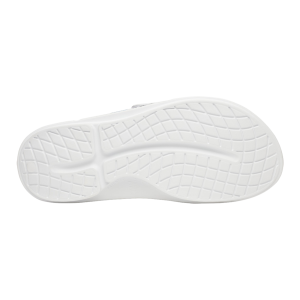 S25 BAUER OOFOS SPORT FLEX SLIDE JUNIOR WHITE/BLUE