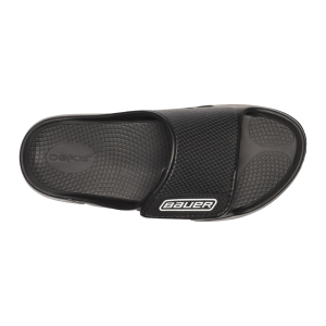 S25 BAUER OOFOS SPORT FLEX SLIDE JUNIOR BLACK