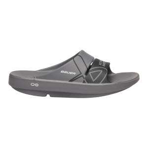 S25 BAUER OOFOS SPORT SLIDE JUNIOR GREY