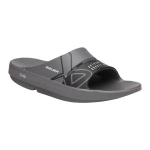 S25 BAUER OOFOS SPORT SLIDE SENIOR GREY