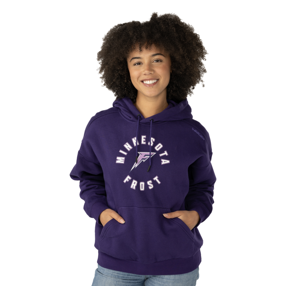 BAUER PWHL TEAM ULTIMATE HOODIE WOMENS MINNESOTA FROST