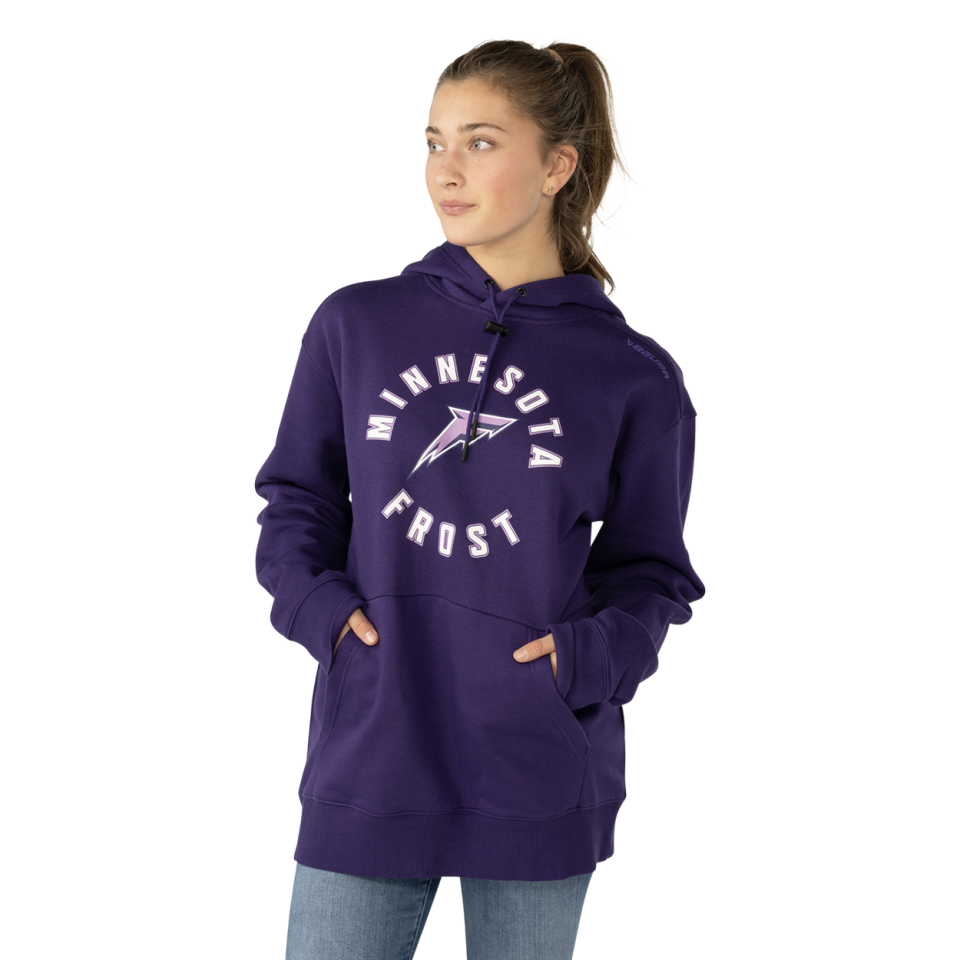 BAUER PWHL TEAM ULTIMATE HOODIE MENS MINNESOTA FROST