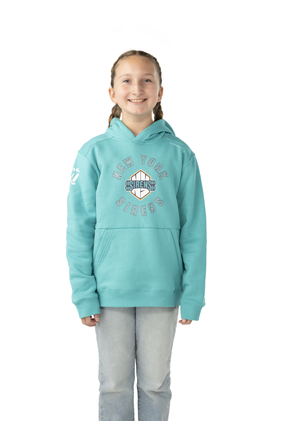 BAUER PWHL TEAM ULTIMATE HOODIE YOUTH NEW YORK SIRENS