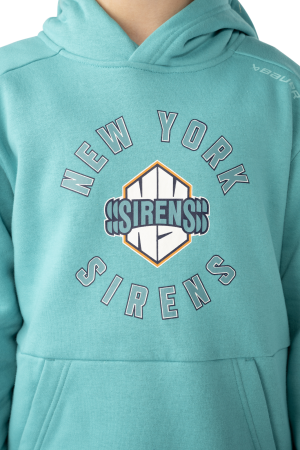 BAUER PWHL TEAM ULTIMATE HOODIE YOUTH NEW YORK SIRENS