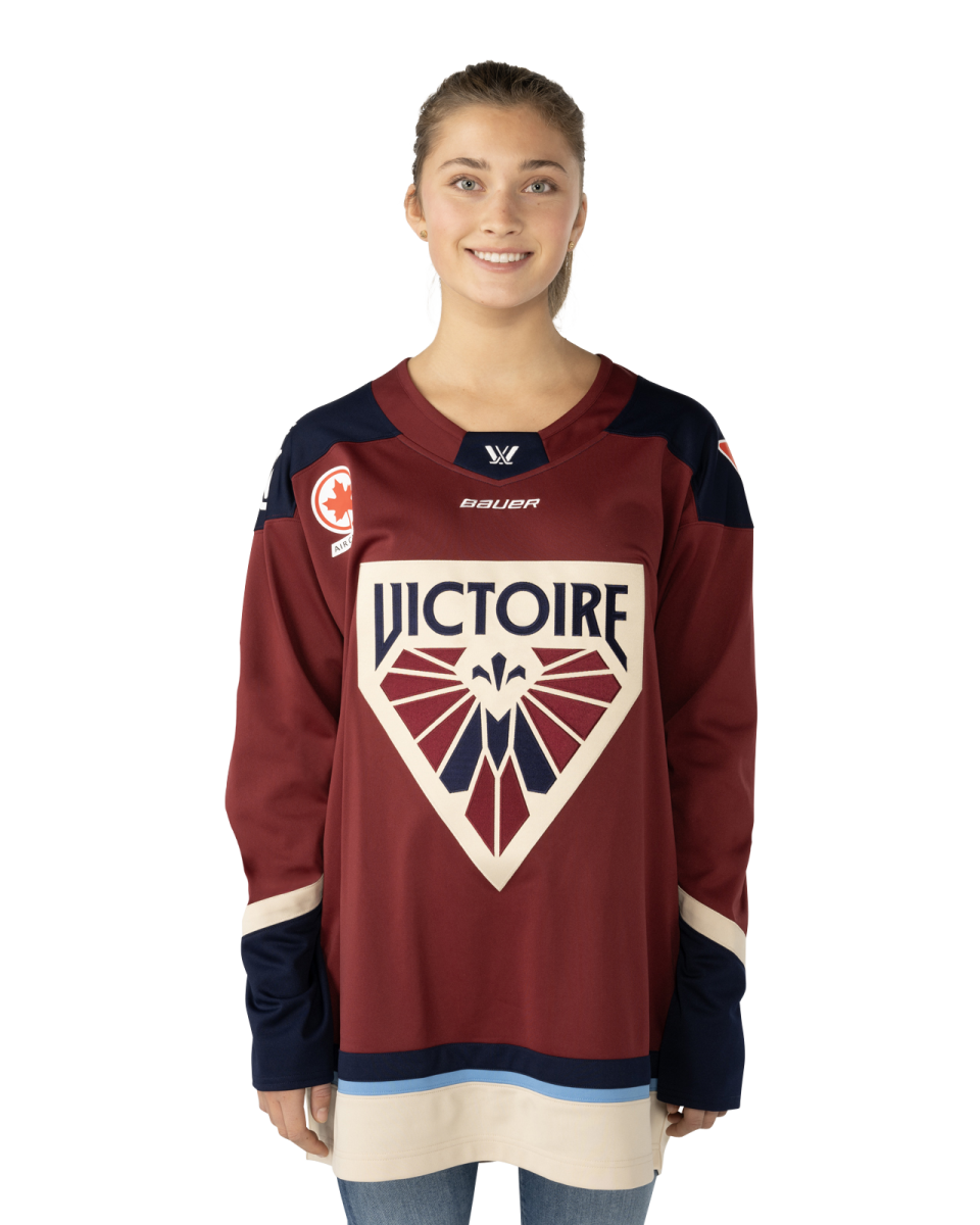 BAUER PWHL HOME JERSEY MONTREAL VICTOIRE ADULT