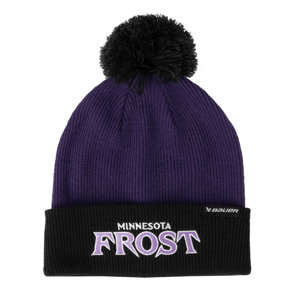 BAUER PWHL KNIT POM MENS MINNESOTA FROST