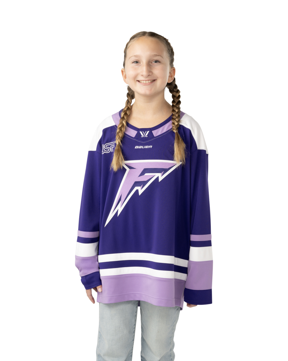 BAUER PWHL HOME JERSEY MINNESOTA FROST KIDS