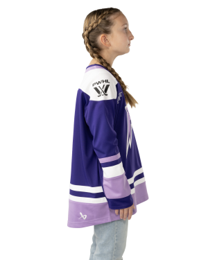 BAUER PWHL HOME JERSEY MINNESOTA FROST KIDS