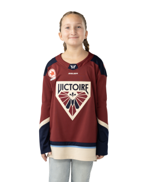 BAUER PWHL HOME JERSEY MONTREAL VICTOIRE KIDS