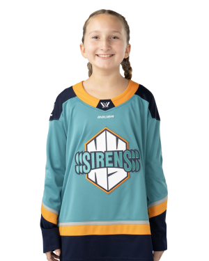 BAUER PWHL HOME JERSEY NEW YORK SIRENS KIDS