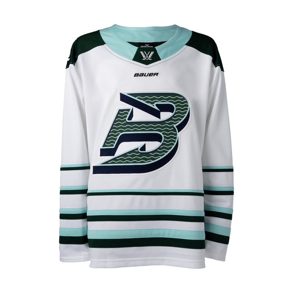 BAUER PWHL AWAY JERSEY BOSTON FLEET KIDS
