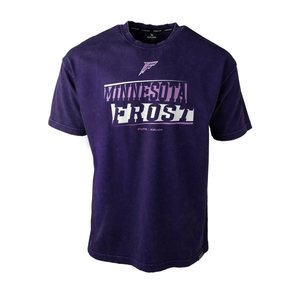 BAUER PWHL BOXY TEE SENIOR MINNESOTA