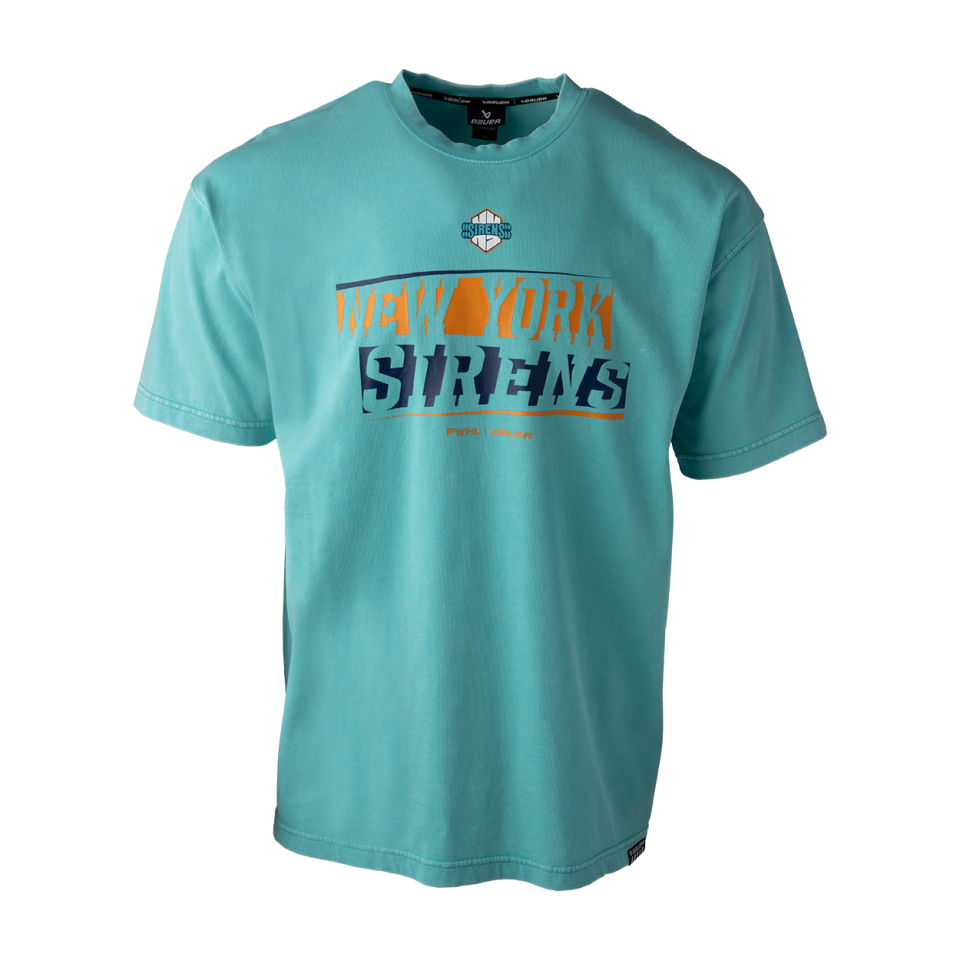 BAUER PWHL BOXY TEE SENIOR NEW YORK