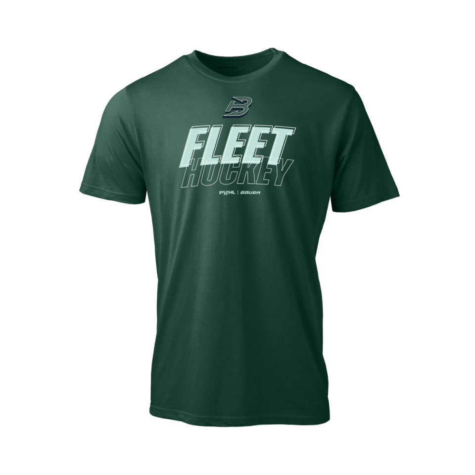 BAUER PWHL SHORTSLEEVE GRAPHIC TEE SENIOR BOSTON