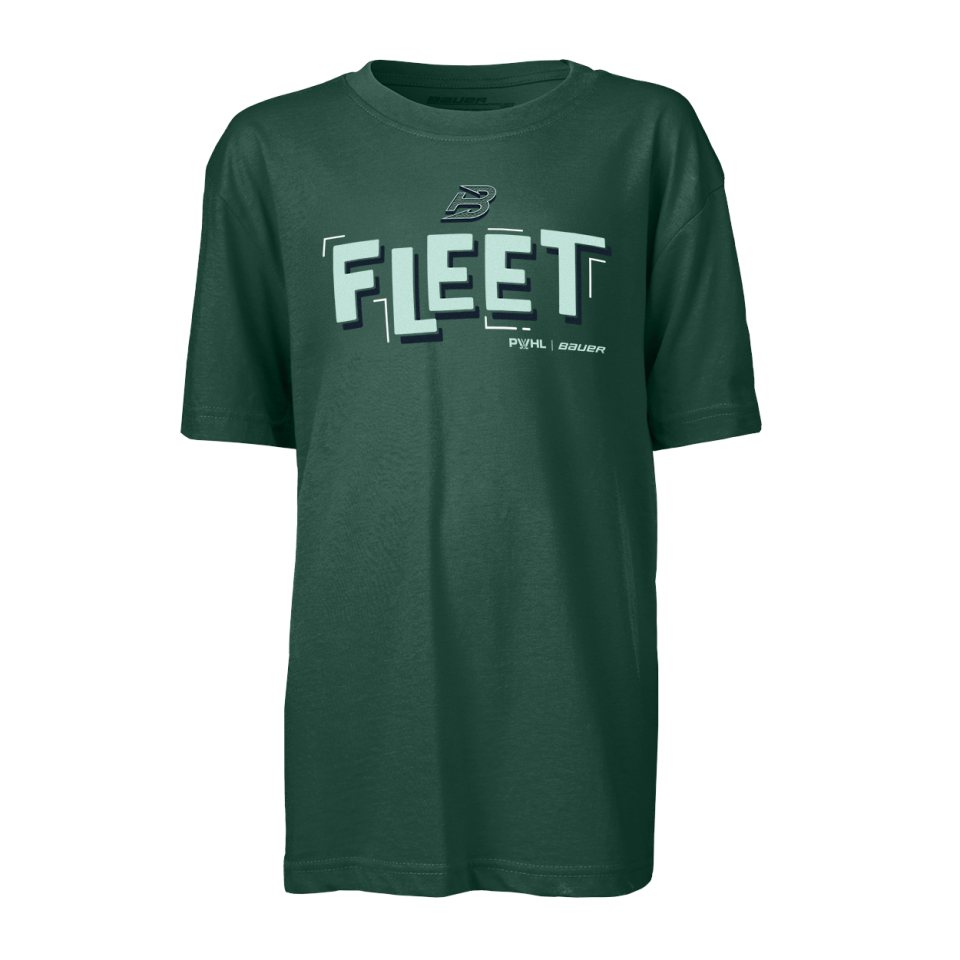 BAUER PWHL SHORTSLEEVE GRAPHIC TEE YOUTH BOSTON