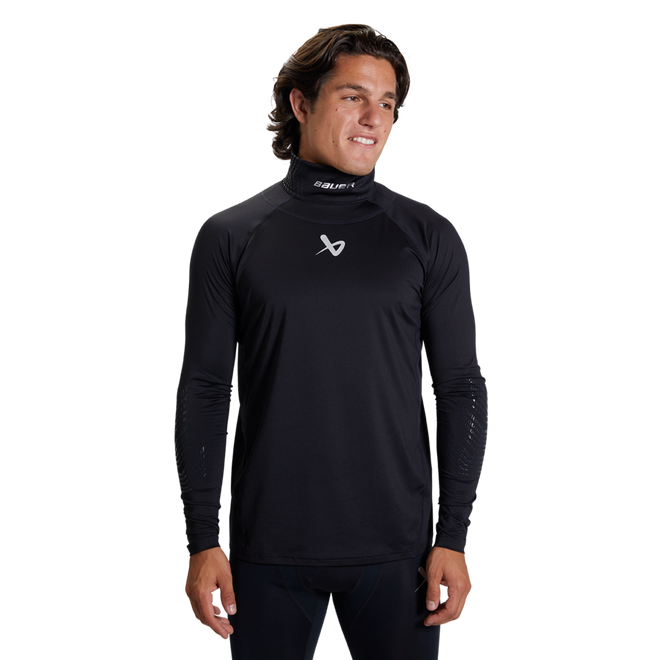 BAUER LS CUT-RESISTANT NECK PROTECT BASE LAYER. SENIOR