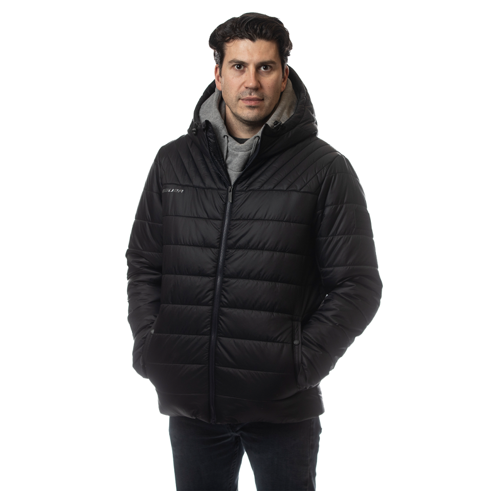 BAUER HOCKEY HOODED PUFFER JACKET YOUTH