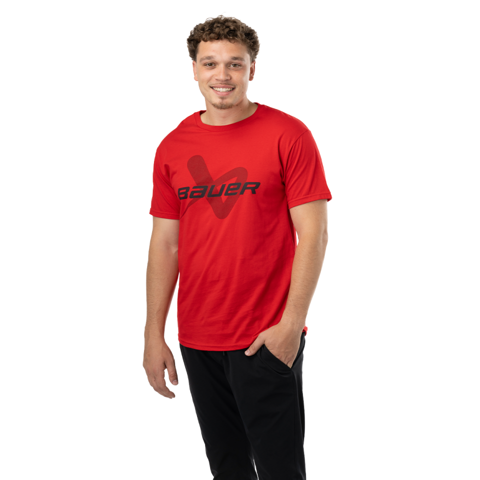 BAUER CORE SHORTSLEEVE LOCKUP TEE SENIOR