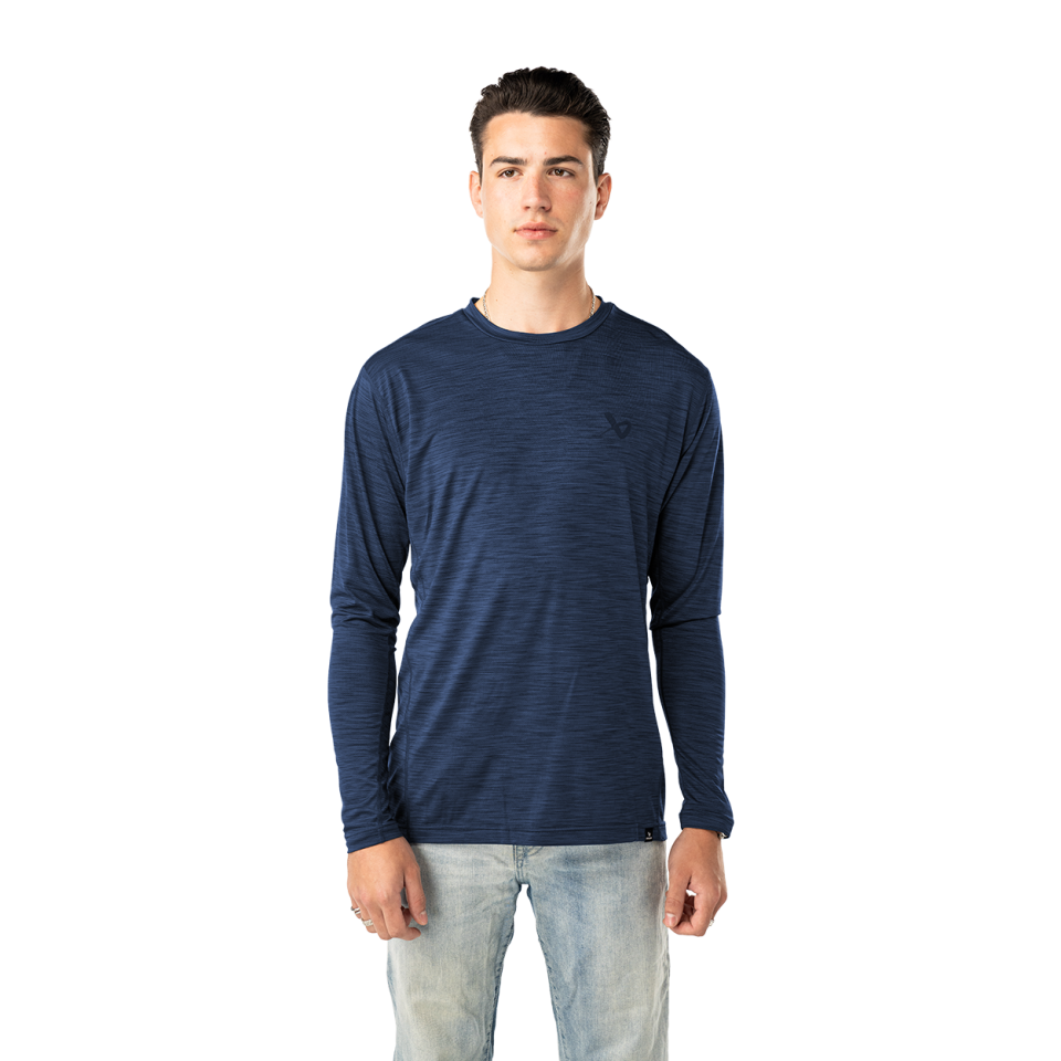BAUER LONG SLEEVE TECH TEE SENIOR