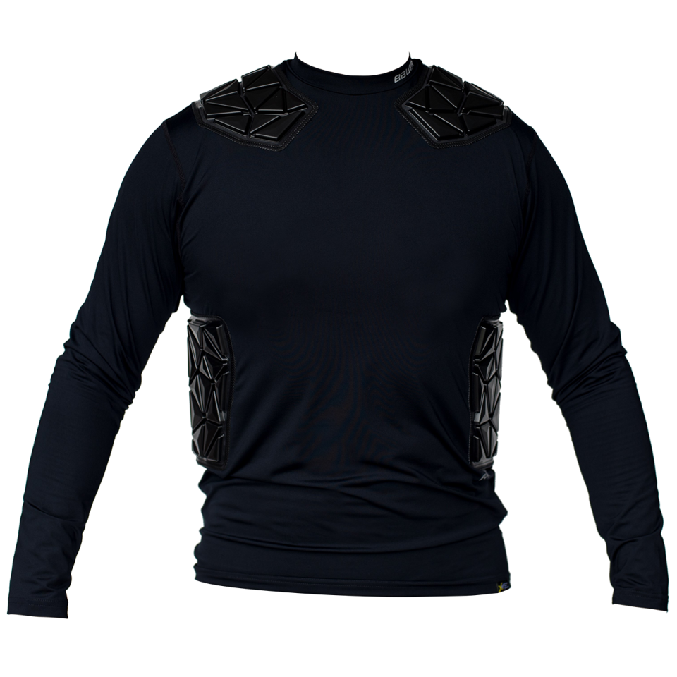 BAUER ELITE PADDED GOALIE LONGSLEEVE TOP SENIOR