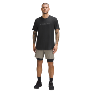 BAUER lululemon LICENSE TO TRAIN SHORT SLEEVE