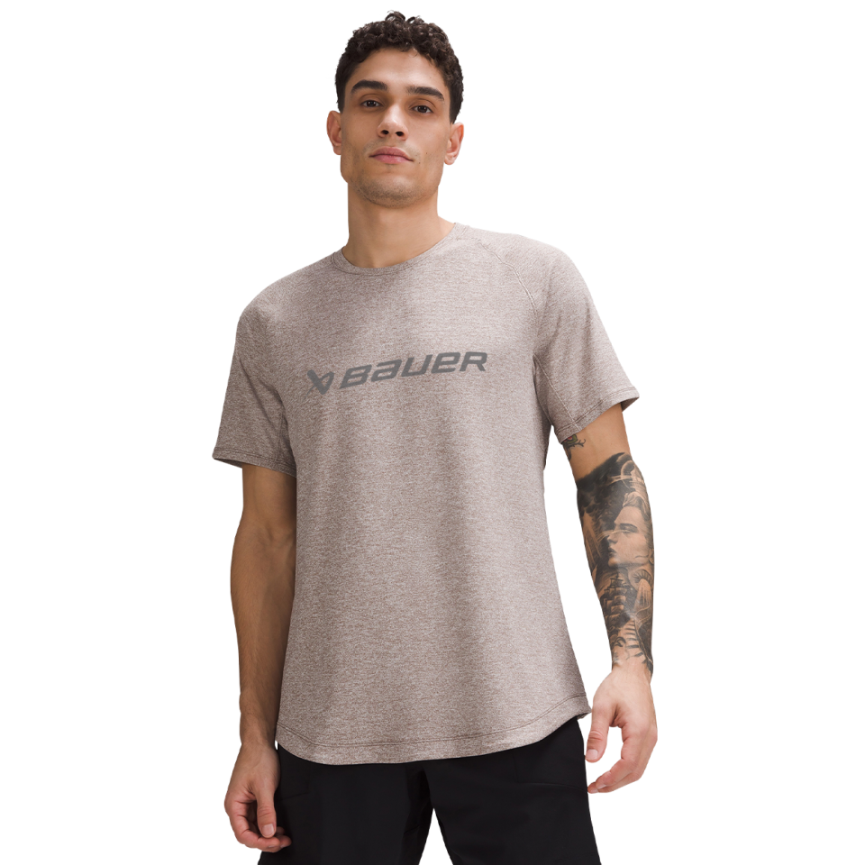 BAUER lululemon LICENSE TO TRAIN SHORT SLEEVE