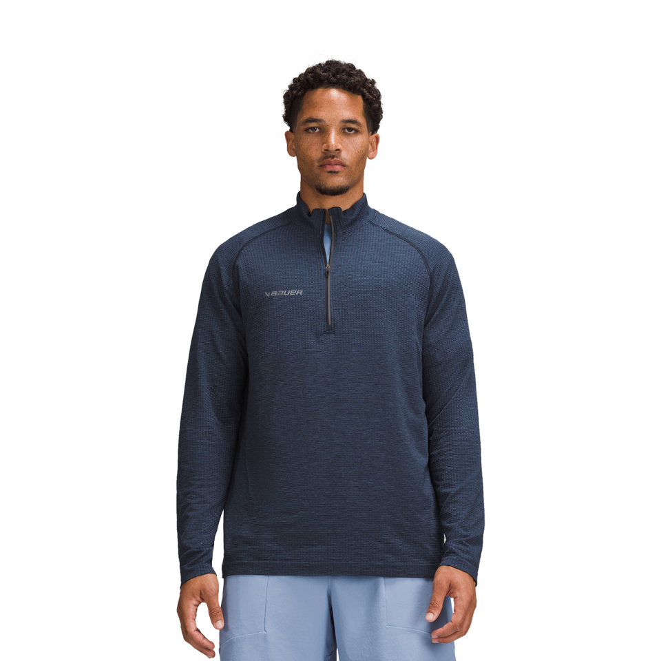 BAUER lululemon METAL VENT 1/2 ZIP