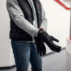 BAUER REDLINE HEATED GLOVES SENIOR