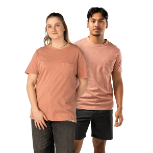 BAUER POCKET TEE ASH ROSE SENIOR