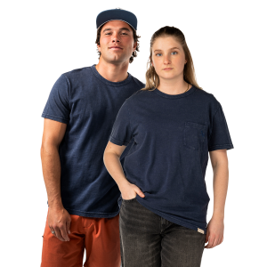 BAUER POCKET TEE NAVY SENIOR