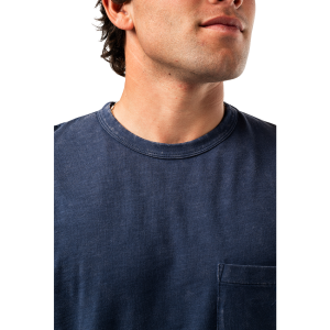 BAUER POCKET TEE NAVY SENIOR