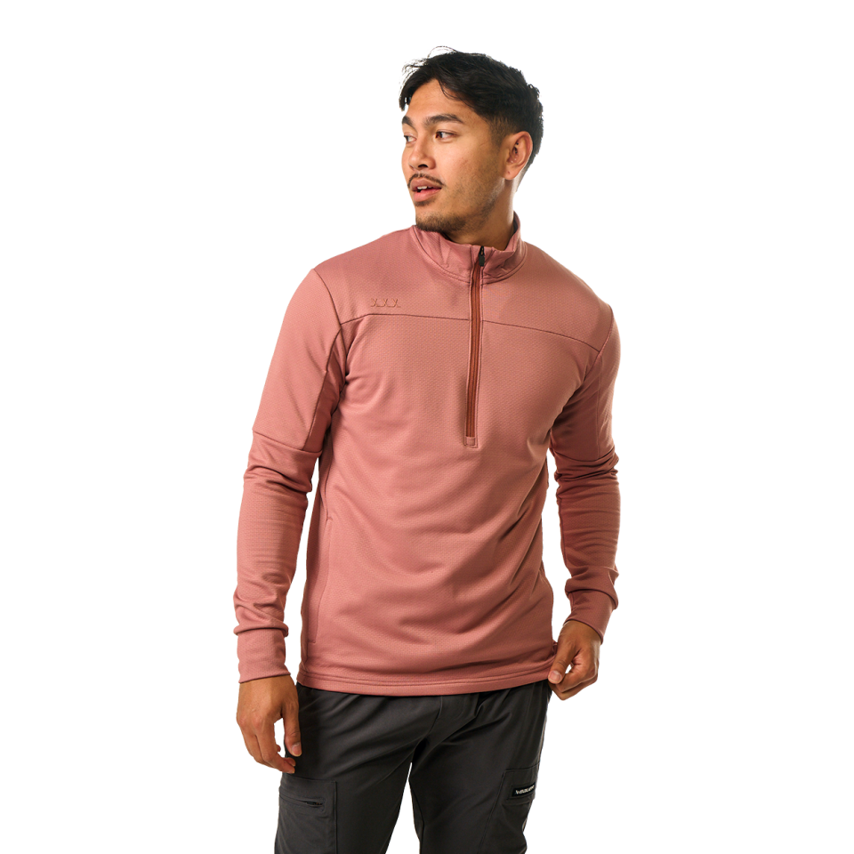 BAUER SHOWSTOPPER ¼ ZIP CLAY