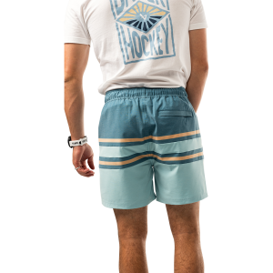 BAUER DEEP END SWIM SHORT AQUA SENIOR