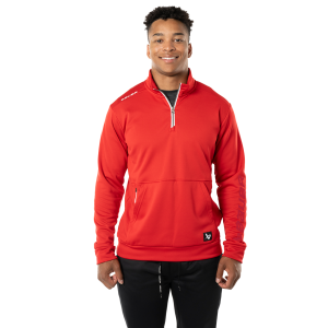BAUER TEAM FLEECE 1/2 ZIP SENIOR