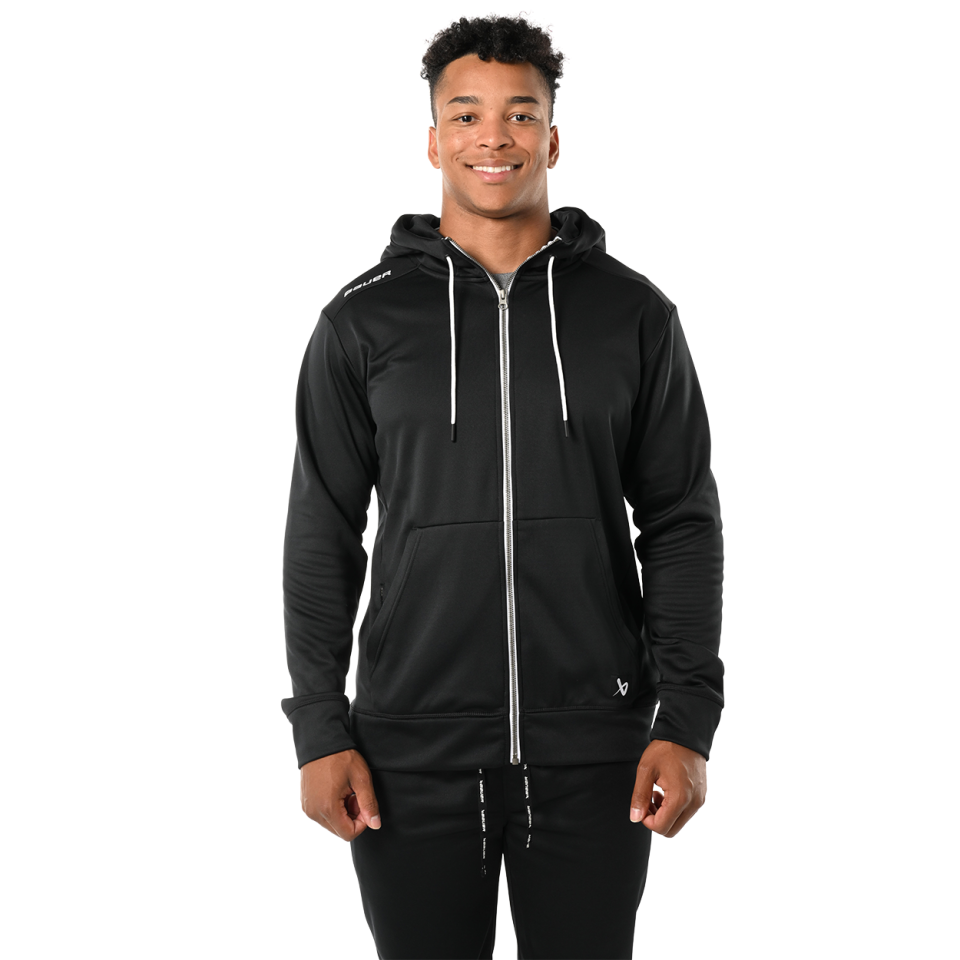 BAUER TEAM FLEECE ZIP HOODIE SENIOR