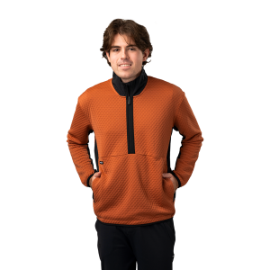 BAUER FLC TEXTURED 1/2 ZIP SENIOR